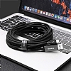 Baseus Artistic Striped Siyah USB Type-C Data Kablosu 5m - Resim: 1