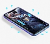 Baseus Aurora iPhone XR Mavi Rubber Klf - Resim 3