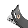 Baseus Bear iPhone X / XS Pembe Silikon Klf - Resim 1