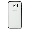 Baseus Beauty Arc Samsung i9800 Galaxy S6 Metal Bumper ereve Siyah Klf - Resim 3