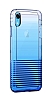 Baseus Colorful Airbag iPhone XR Ultra Koruma Mavi Silikon Klf