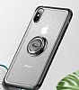 Baseus Dot Bracket iPhone X / XS Standl Silikon Klf - Resim: 7