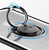 Baseus Dot Bracket iPhone X / XS Standl Silikon Klf - Resim: 3