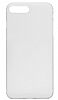 Baseus Frosting iPhone 7 Plus / 8 Plus Ultra nce effaf Beyaz Rubber Klf - Resim 1