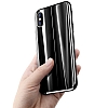 Baseus Glass Sparkling iPhone X / XS Siyah Rubber Klf - Resim 2