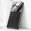 Baseus Glass Weaving iPhone X / XS Siyah Silikon Klf - Resim: 2
