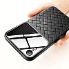 Baseus Glass Weaving iPhone XR Siyah Silikon Klf - Resim: 4
