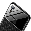 Baseus Glass Weaving iPhone XR Siyah Silikon Klf - Resim: 3