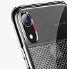 Baseus Glistening iPhone XR effaf Siyah Silikon Klf - Resim: 5