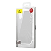Baseus Glitter iPhone X / XS Beyaz Kenarl effaf Rubber Klf - Resim: 7