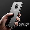 Baseus Glitter Samsung Galaxy S9 Siyah Kenarl Rubber Klf - Resim: 5