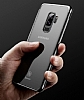 Baseus Glitter Samsung Galaxy S9 Plus Siyah Kenarl Rubber Klf - Resim: 7