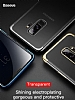Baseus Glitter Samsung Galaxy S9 Plus Lacivert Kenarl Rubber Klf - Resim 5