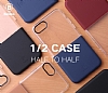 Baseus Half to Half iPhone 7 / 8 Kahverengi Silikon Klf - Resim 8