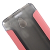 Baseus HTC One Mini Folio Standl nce Yan Kapakl Pembe Klf - Resim 3
