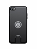 Baseus iPhone 7 / 8 Manyetik arj zellikli Siyah Silikon Klf - Resim: 6