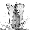 Baseus Water Modelling iPhone X / XS effaf Siyah Silikon Klf - Resim 5