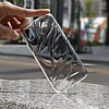 Baseus Water Modelling iPhone X / XS effaf Siyah Silikon Klf - Resim: 1