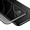 Baseus Water Modelling iPhone X / XS effaf Siyah Silikon Klf - Resim 6