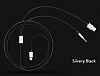 Baseus L34 Ligtning Girili USB Siyah Aux arj Kablosu 1.20m - Resim 4