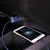 Baseus Lightning ift USB Girili Beyaz Ara arj - Resim: 6