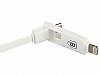 Baseus Lightning & Micro USB Beyaz Data Kablosu 20cm - Resim 2