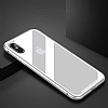 Baseus Magnetite Hardware iPhone X / XS 360 Derece Koruma Cam Silver Klf - Resim: 1
