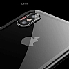 Baseus Magnetite Hardware iPhone XR 360 Derece Koruma Cam Siyah Klf - Resim 3
