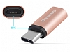 Baseus Micro USB to USB Type-C Gold Dntrc Adaptr - Resim 4