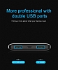 Baseus Mini CU 10000 mAh Dijital Gstergeli Powerbank Siyah Yedek Batarya - Resim 5