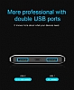Baseus Mini CU 10000 mAh Powerbank Beyaz Yedek Batarya - Resim 8