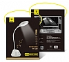 Baseus Mulight Series Led Ikl Beyaz Bluetooth Hoparlr ve Kit - Resim 8