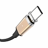 Baseus New Insnap USB Type-C Gold Manyetik Data Kablosu 1m - Resim 5