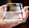 Baseus Safety Airbags iPhone XS Max effaf Siyah Silikon Klf - Resim: 4