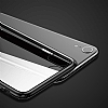 Baseus See-Through iPhone XR Siyah Silikon Kenarl Cam Klf - Resim: 2