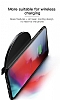 Baseus See-Through iPhone XS Max Siyah Silikon Kenarl Cam Klf - Resim: 2