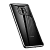 Baseus Shining Huawei Mate 20 Pro Siyah Kenarl Silikon Klf - Resim: 1