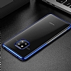 Baseus Shining Huawei Mate 20 Pro Mavi Kenarl Silikon Klf - Resim: 1