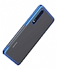 Baseus Shining Huawei P30 Mavi Kenarl Silikon Klf - Resim: 3