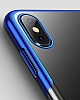 Baseus Shining iPhone X / XS Krmz Kenarl Silikon Klf - Resim: 5