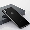Baseus Simplicity Basic iPhone X / XS effaf Siyah Silikon Klf - Resim 4