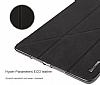 Baseus Simplism Y-Type iPad 10.5 Standl Siyah Deri Klf - Resim: 1