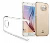 Baseus Sky Samsung i9800 Galaxy S6 effaf Gold Rubber Klf - Resim: 3