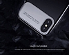 Baseus Slim Lotus iPhone X / XS Silikon Kenarl Beyaz Rubber Klf - Resim 5