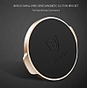 Baseus Small Ears Flat Type Manyetik Universal Rose Gold Ara Tutucu - Resim 6