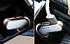 Baseus Smart Thin Business ift USB Girili Beyaz Ara arj - Resim: 6