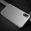 Baseus Wing iPhone XR Ultra nce effaf Beyaz Rubber Klf - Resim: 1