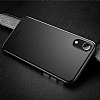 Baseus Wing iPhone XR Ultra nce Siyah Rubber Klf - Resim 1