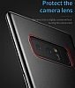 Baseus Wing Samsung Galaxy Note 8 Ultra nce Siyah Rubber Klf - Resim 2