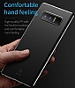 Baseus Wing Samsung Galaxy Note 8 Ultra nce Siyah Rubber Klf - Resim 3